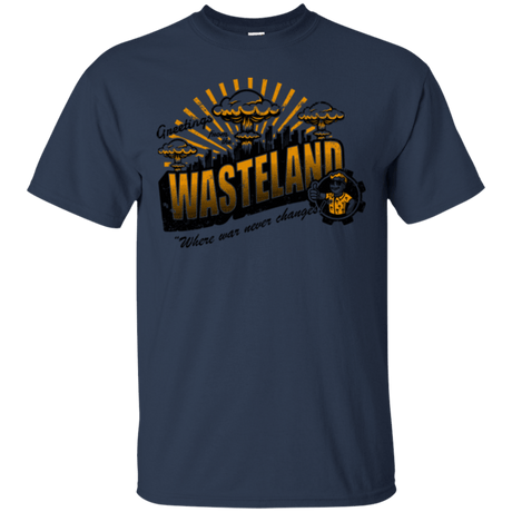 T-Shirts Navy / Small Greetings from the Wasteland! T-Shirt