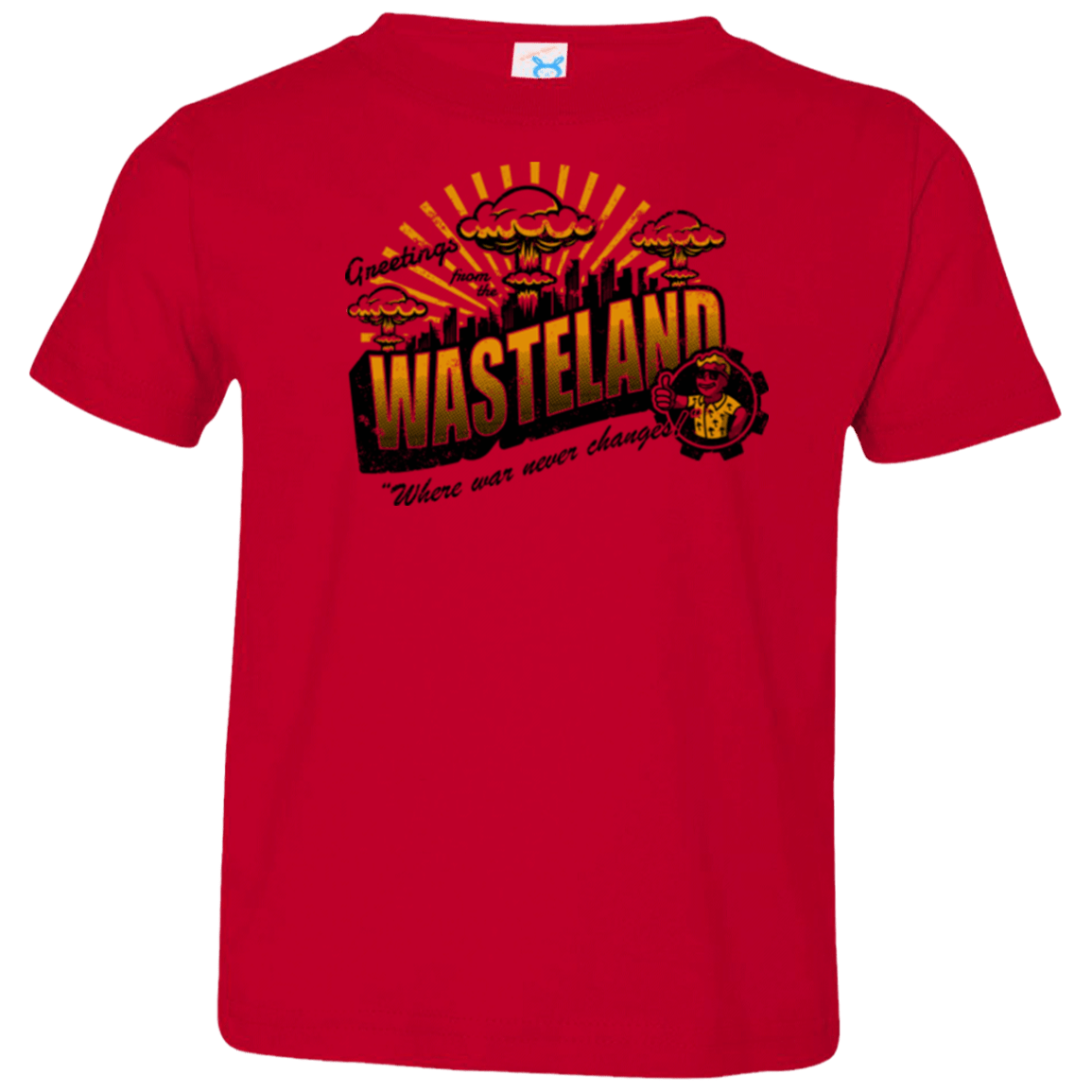 T-Shirts Red / 2T Greetings from the Wasteland! Toddler Premium T-Shirt