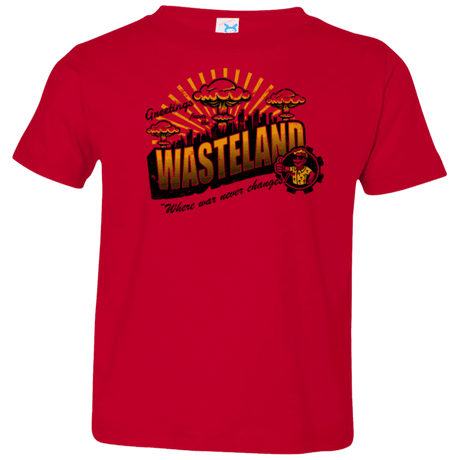 T-Shirts Red / 2T Greetings from the Wasteland! Toddler Premium T-Shirt