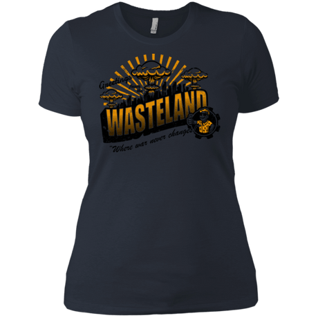 T-Shirts Indigo / X-Small Greetings from the Wasteland! Women's Premium T-Shirt