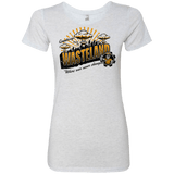 T-Shirts Heather White / Small Greetings from the Wasteland! Women's Triblend T-Shirt