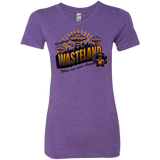 T-Shirts Purple Rush / Small Greetings from the Wasteland! Women's Triblend T-Shirt