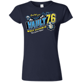 T-Shirts Navy / S Greetings from WV Vault Junior Slimmer-Fit T-Shirt