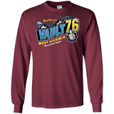 T-Shirts Maroon / S Greetings from WV Vault Men's Long Sleeve T-Shirt