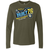 T-Shirts Military Green / S Greetings from WV Vault Men's Premium Long Sleeve