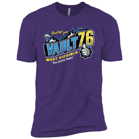 T-Shirts Purple Rush/ / X-Small Greetings from WV Vault Men's Premium T-Shirt