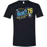 T-Shirts Black / X-Small Greetings from WV Vault Men's Semi-Fitted Softstyle