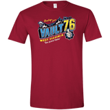 T-Shirts Cardinal Red / S Greetings from WV Vault Men's Semi-Fitted Softstyle