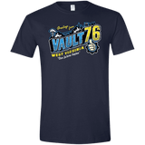 T-Shirts Navy / X-Small Greetings from WV Vault Men's Semi-Fitted Softstyle