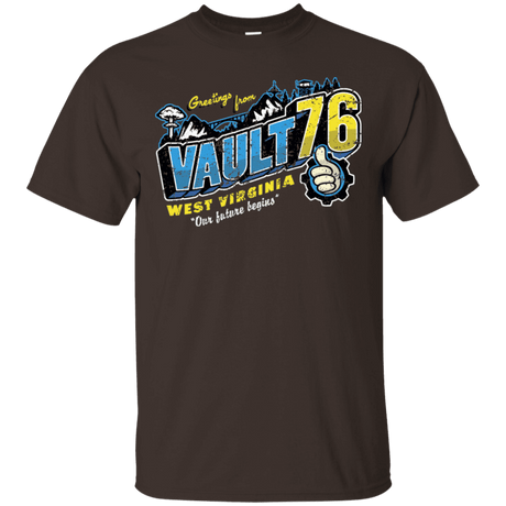 T-Shirts Dark Chocolate / S Greetings from WV Vault T-Shirt