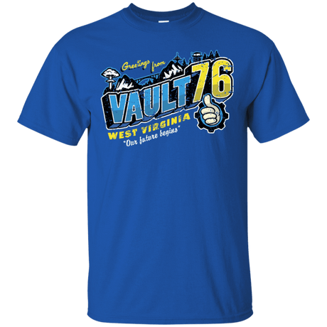 T-Shirts Royal / S Greetings from WV Vault T-Shirt