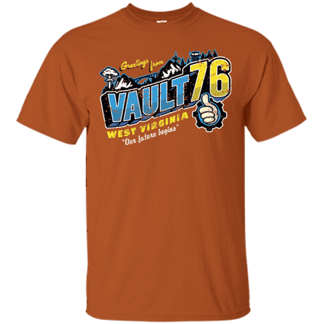 T-Shirts Texas Orange / S Greetings from WV Vault T-Shirt
