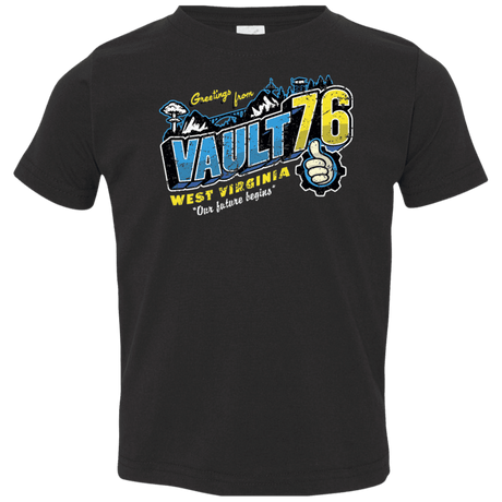 T-Shirts Black / 2T Greetings from WV Vault Toddler Premium T-Shirt