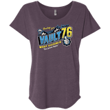 T-Shirts Vintage Purple / X-Small Greetings from WV Vault Triblend Dolman Sleeve