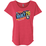 T-Shirts Vintage Red / X-Small Greetings from WV Vault Triblend Dolman Sleeve