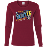 T-Shirts Cardinal / S Greetings from WV Vault Women's Long Sleeve T-Shirt