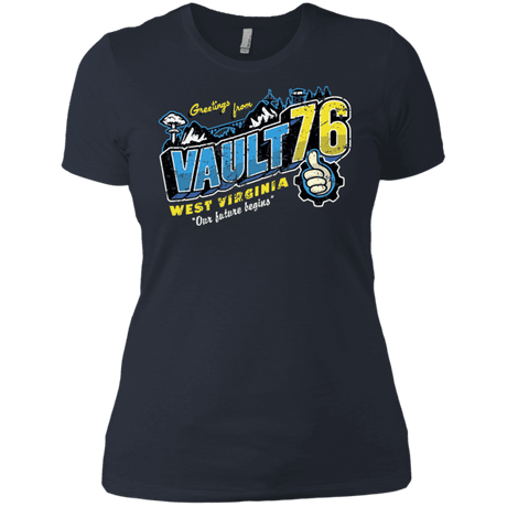 T-Shirts Indigo / X-Small Greetings from WV Vault Women's Premium T-Shirt