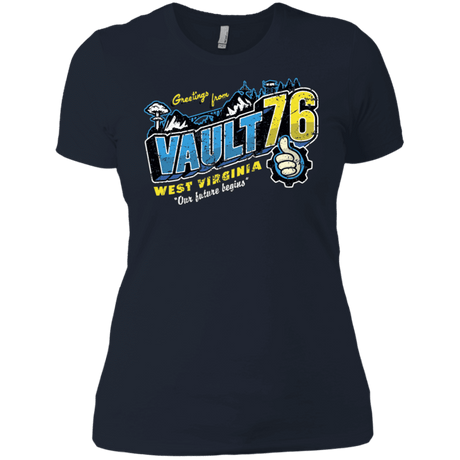 T-Shirts Midnight Navy / X-Small Greetings from WV Vault Women's Premium T-Shirt