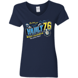 T-Shirts Navy / S Greetings from WV Vault Women's V-Neck T-Shirt