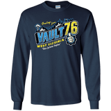 T-Shirts Navy / YS Greetings from WV Vault Youth Long Sleeve T-Shirt