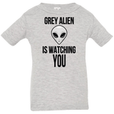 T-Shirts Heather / 6 Months Grey Alien Infant Premium T-Shirt