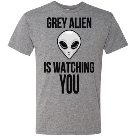 T-Shirts Premium Heather / Small Grey Alien Men's Triblend T-Shirt