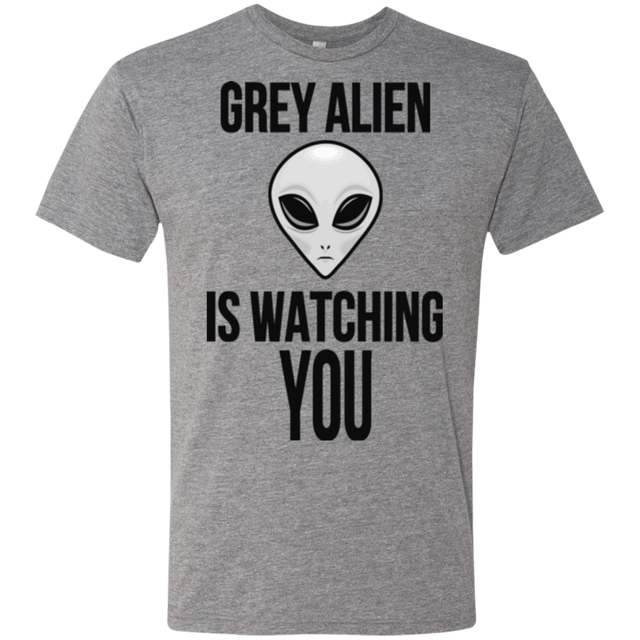 T-Shirts Premium Heather / Small Grey Alien Men's Triblend T-Shirt