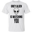 T-Shirts White / Small Grey Alien T-Shirt