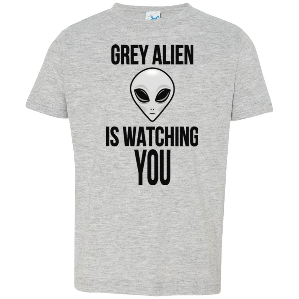 T-Shirts Heather / 2T Grey Alien Toddler Premium T-Shirt