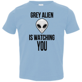 T-Shirts Light Blue / 2T Grey Alien Toddler Premium T-Shirt