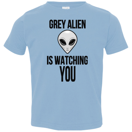 T-Shirts Light Blue / 2T Grey Alien Toddler Premium T-Shirt