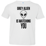 T-Shirts White / 2T Grey Alien Toddler Premium T-Shirt