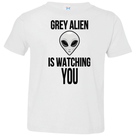 T-Shirts White / 2T Grey Alien Toddler Premium T-Shirt