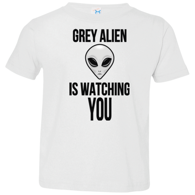 T-Shirts White / 2T Grey Alien Toddler Premium T-Shirt