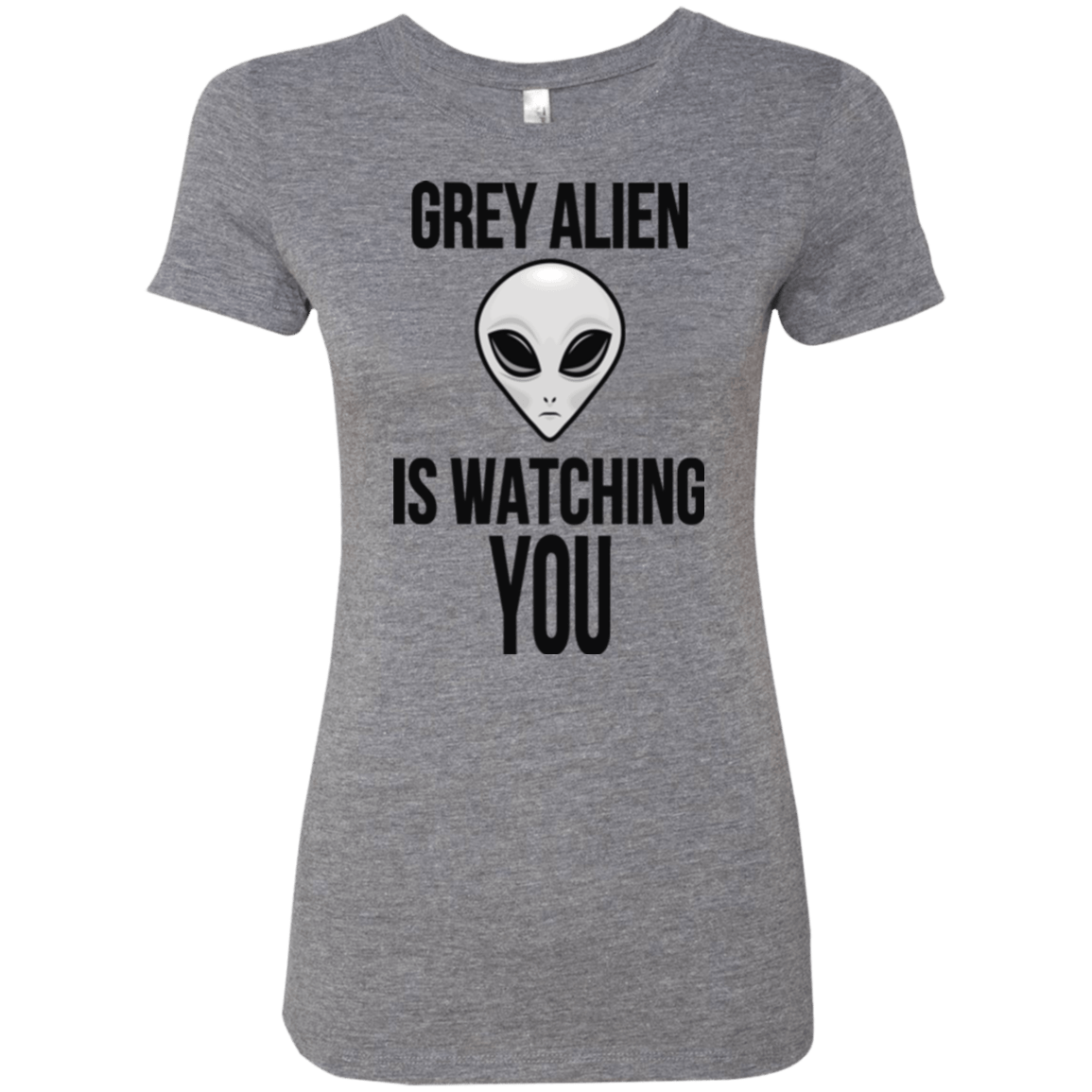 T-Shirts Premium Heather / Small Grey Alien Women's Triblend T-Shirt