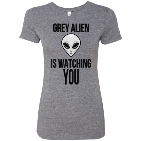 T-Shirts Premium Heather / Small Grey Alien Women's Triblend T-Shirt