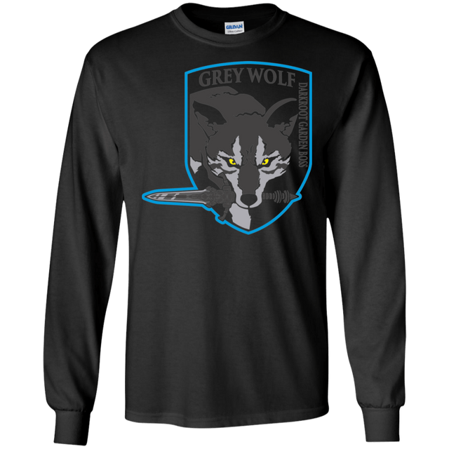 T-Shirts Black / S Greywolf Men's Long Sleeve T-Shirt