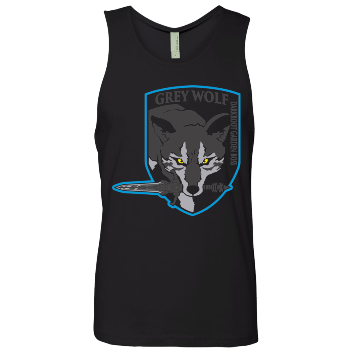 T-Shirts Black / S Greywolf Men's Premium Tank Top