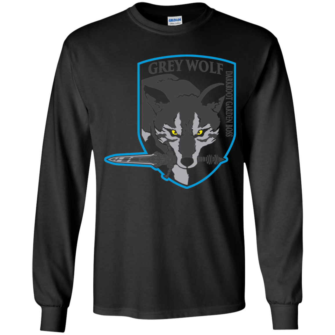 T-Shirts Black / YS Greywolf Youth Long Sleeve T-Shirt