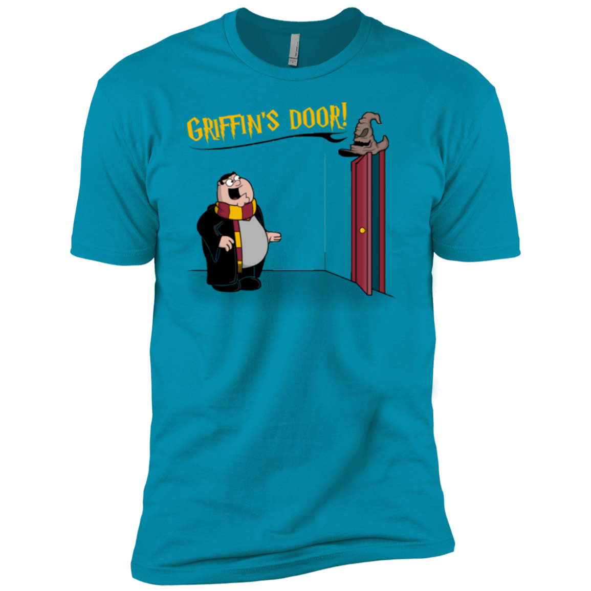 T-Shirts Turquoise / YXS Griffins Door Boys Premium T-Shirt