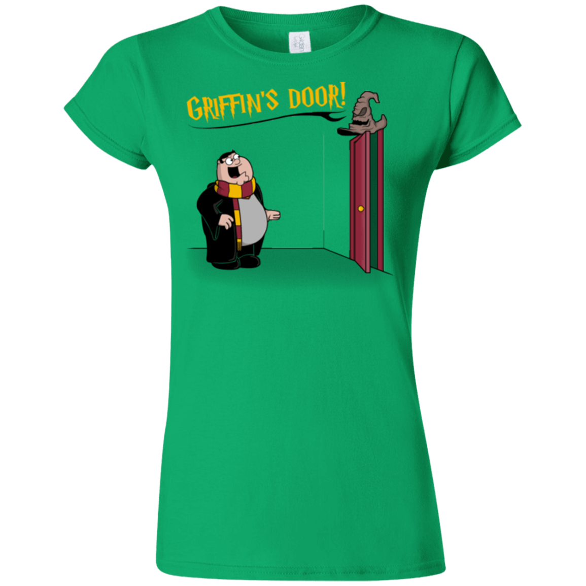 T-Shirts Irish Green / S Griffins Door Junior Slimmer-Fit T-Shirt