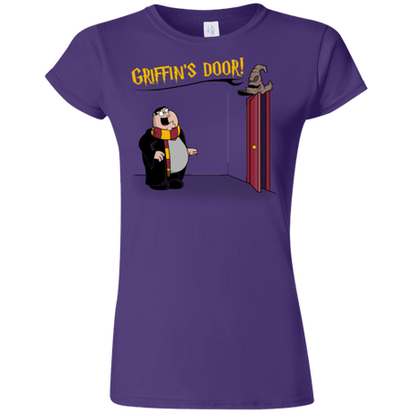 T-Shirts Purple / S Griffins Door Junior Slimmer-Fit T-Shirt