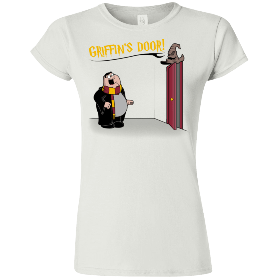 T-Shirts White / S Griffins Door Junior Slimmer-Fit T-Shirt