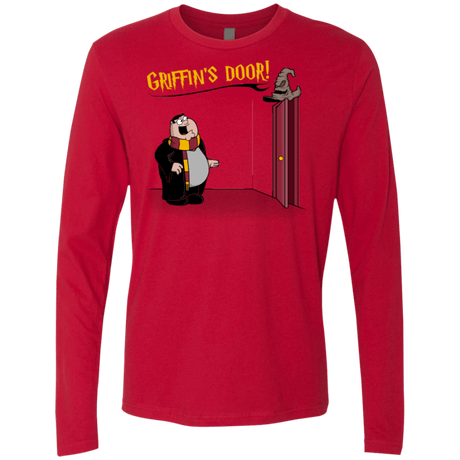 T-Shirts Red / S Griffins Door Men's Premium Long Sleeve