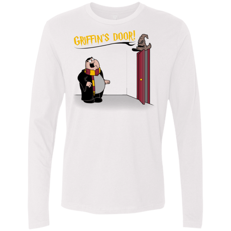 T-Shirts White / S Griffins Door Men's Premium Long Sleeve