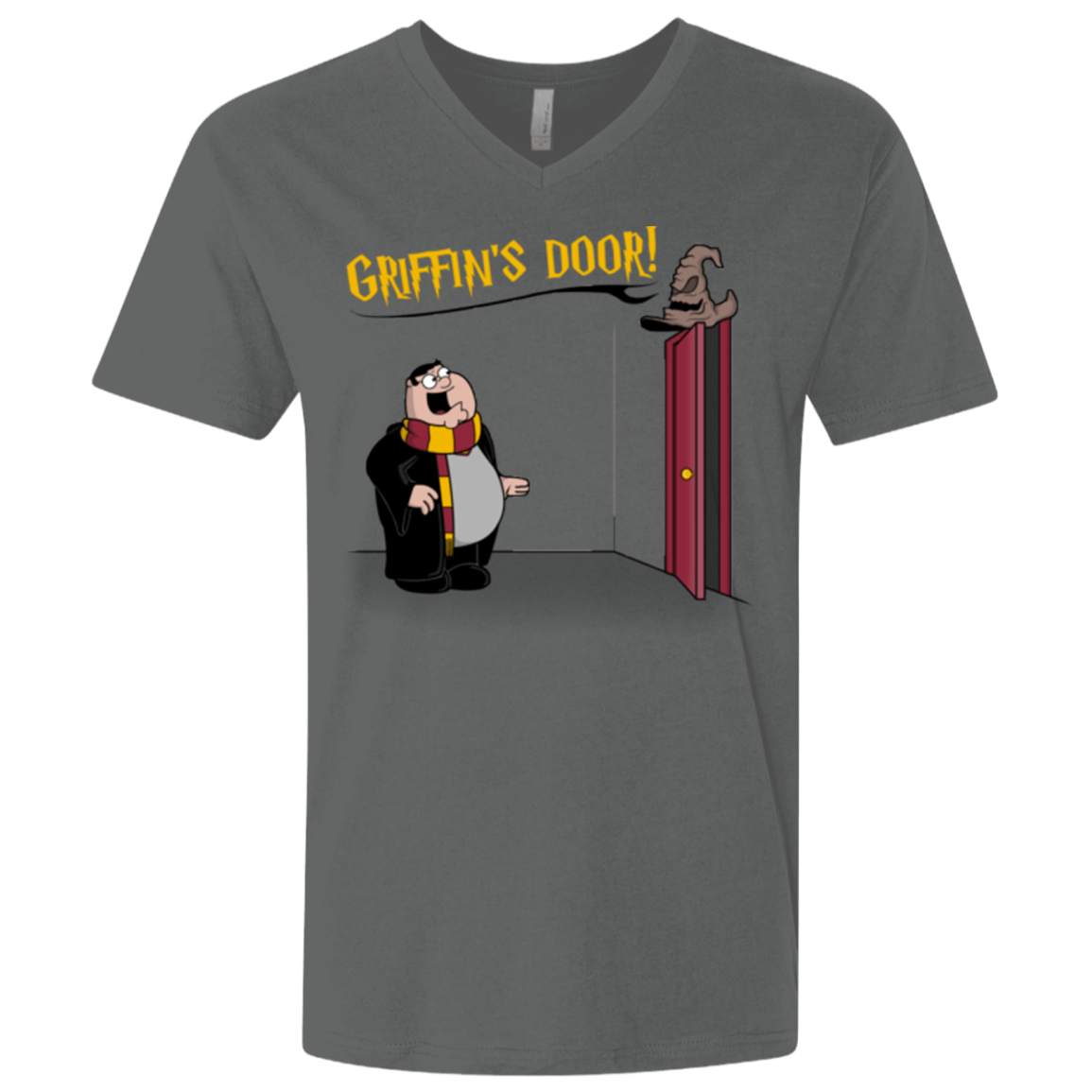 T-Shirts Heavy Metal / X-Small Griffins Door Men's Premium V-Neck