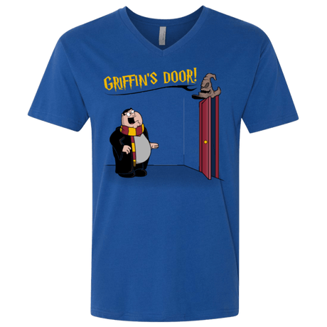 T-Shirts Royal / X-Small Griffins Door Men's Premium V-Neck