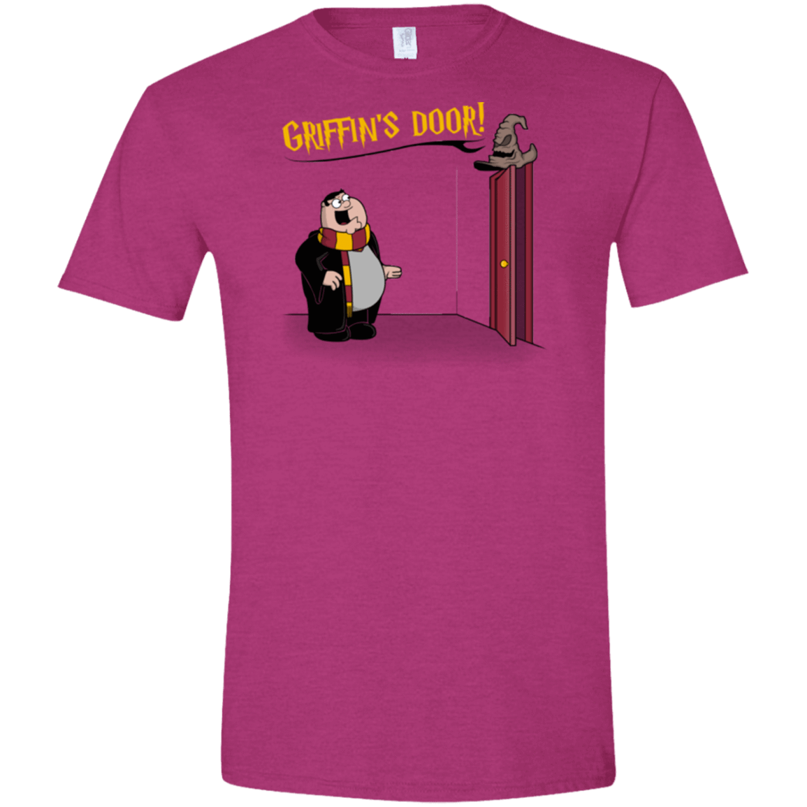 T-Shirts Antique Heliconia / S Griffins Door Men's Semi-Fitted Softstyle