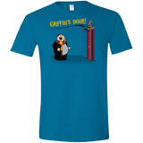 T-Shirts Antique Sapphire / S Griffins Door Men's Semi-Fitted Softstyle