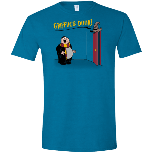 T-Shirts Antique Sapphire / S Griffins Door Men's Semi-Fitted Softstyle